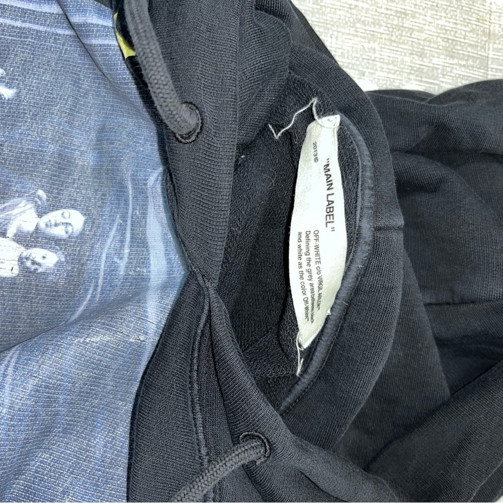 Off-White “Seeing Things” Black Hoodie - Picture 3 of 5
